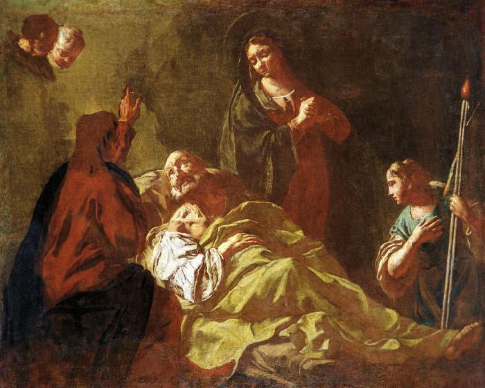 Giovanni Battista Piazzetta Death of Joseph Germany oil painting art